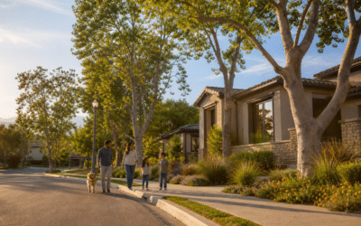 Características de Seguridad y Ambiente Familiar en Porter Ranch