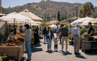 Community Connections Through Local Markets in Porter Ranch