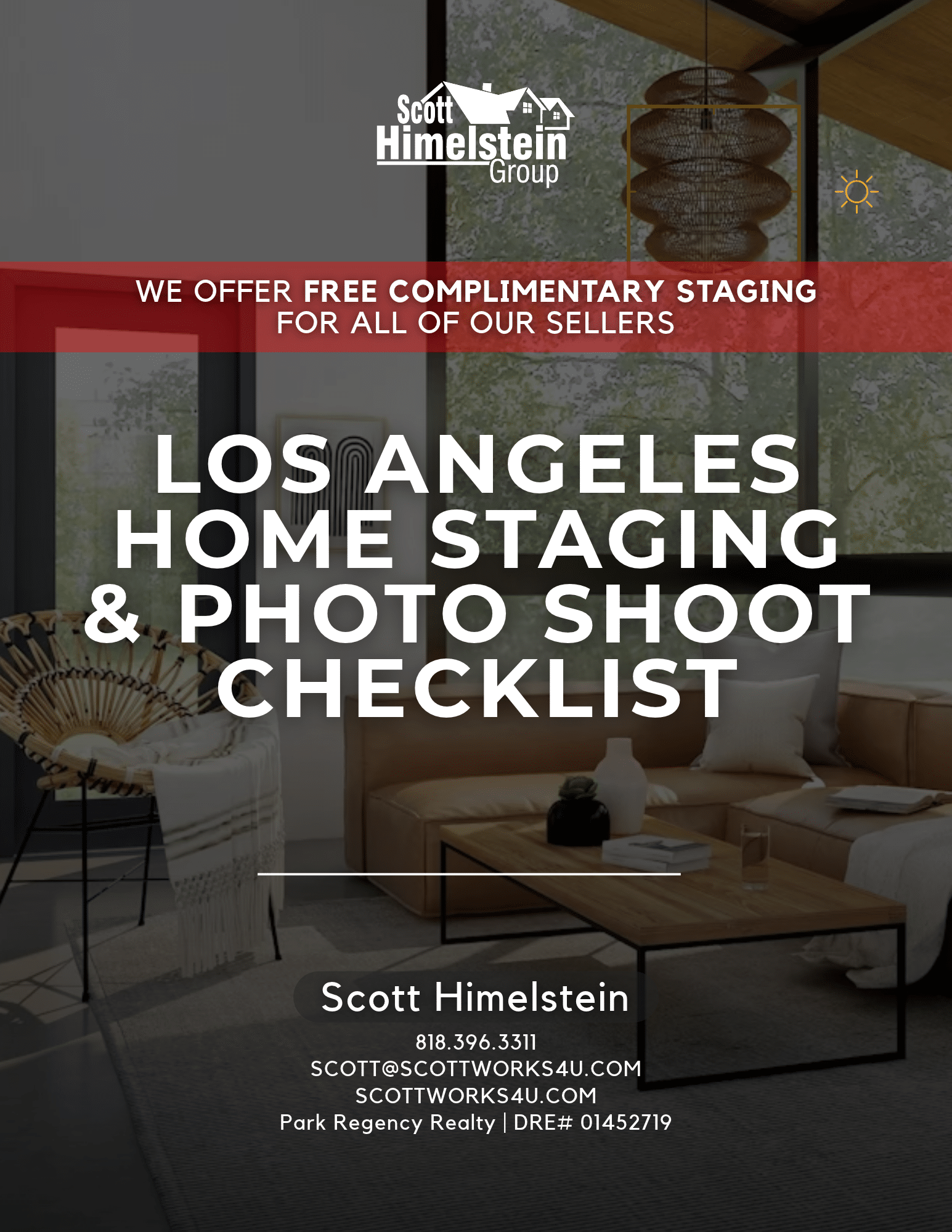 Home Staging & Photo Shoot Checklist cover