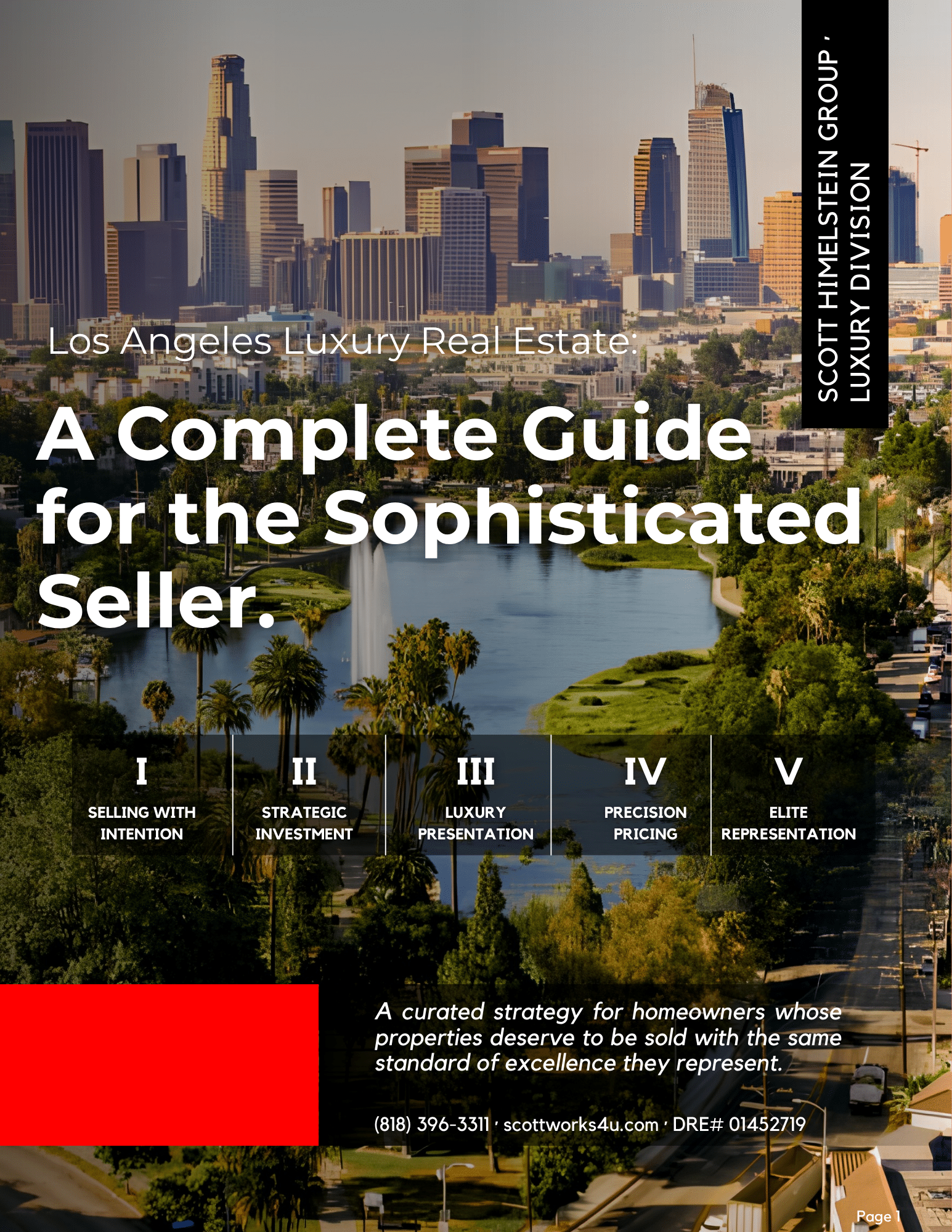 Los Angeles Luxury Sellers Guide cover